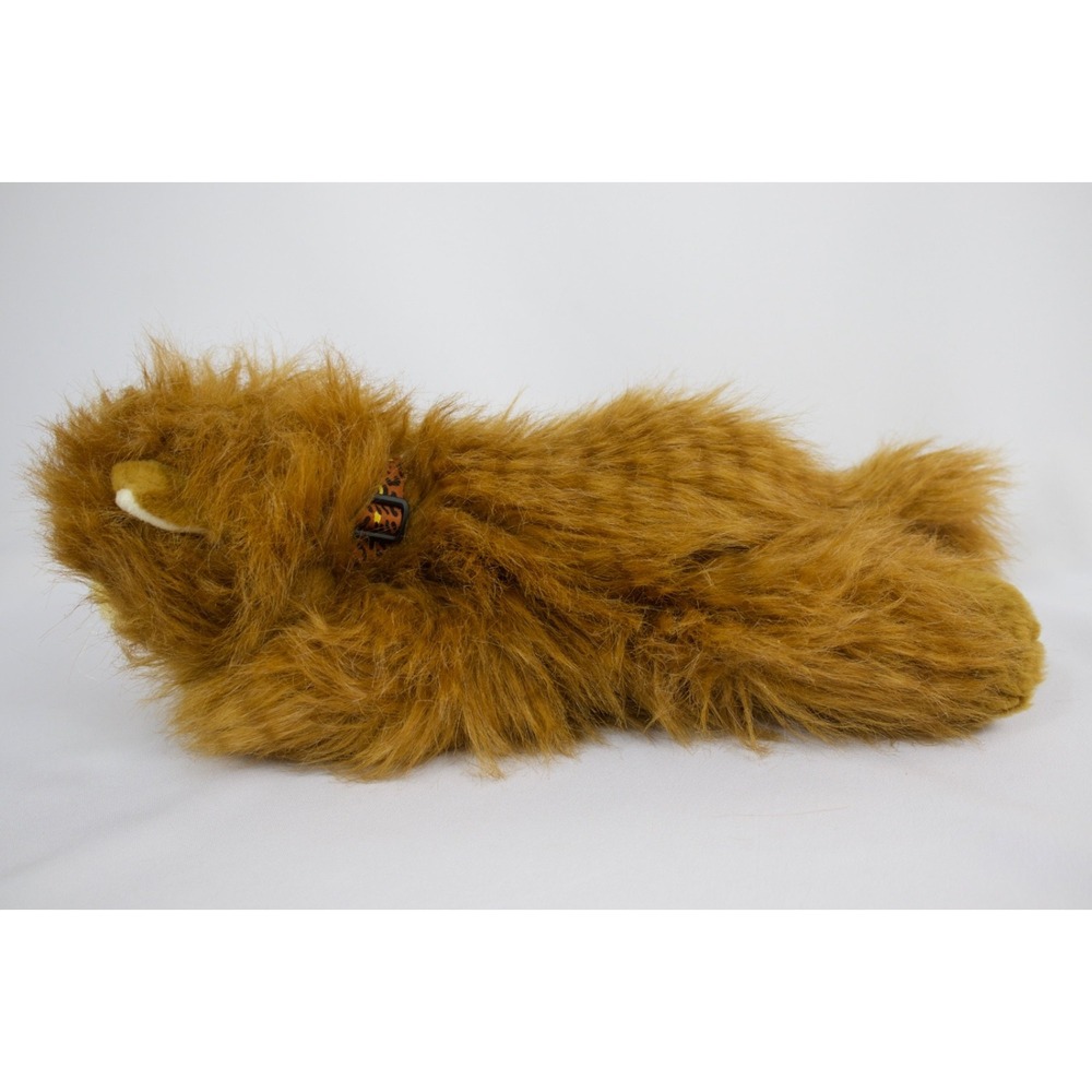 Vintage Animal Alley Maine Coon Cat Blue Eyes Long Hair Fluffy Stuffed Plush 19" - Picture 4 of 9
